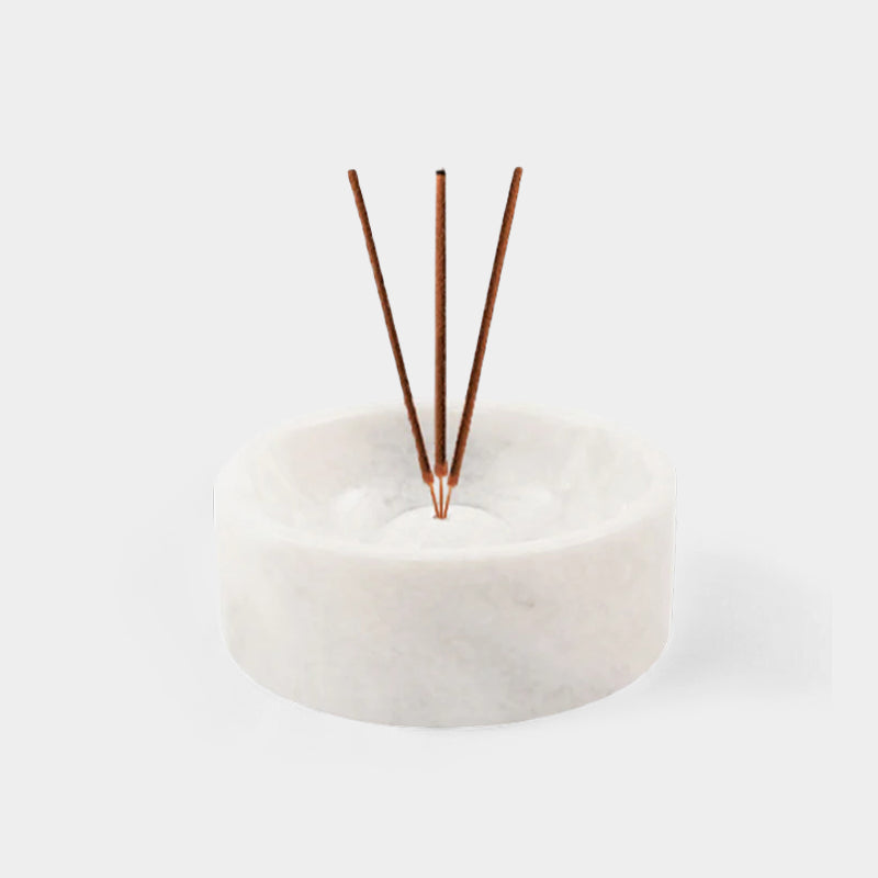 Marble Spherical Incense Holder