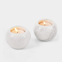Load image into Gallery viewer, Set Of 2 Tealight Candle Holder White
