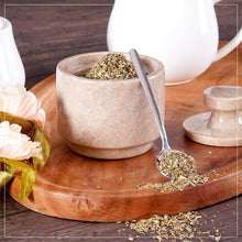 Load image into Gallery viewer, Marble Single Salt Cellar With Spoon
