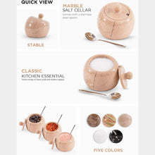 Load image into Gallery viewer, Marble Salt Candy Apple Design - Small
