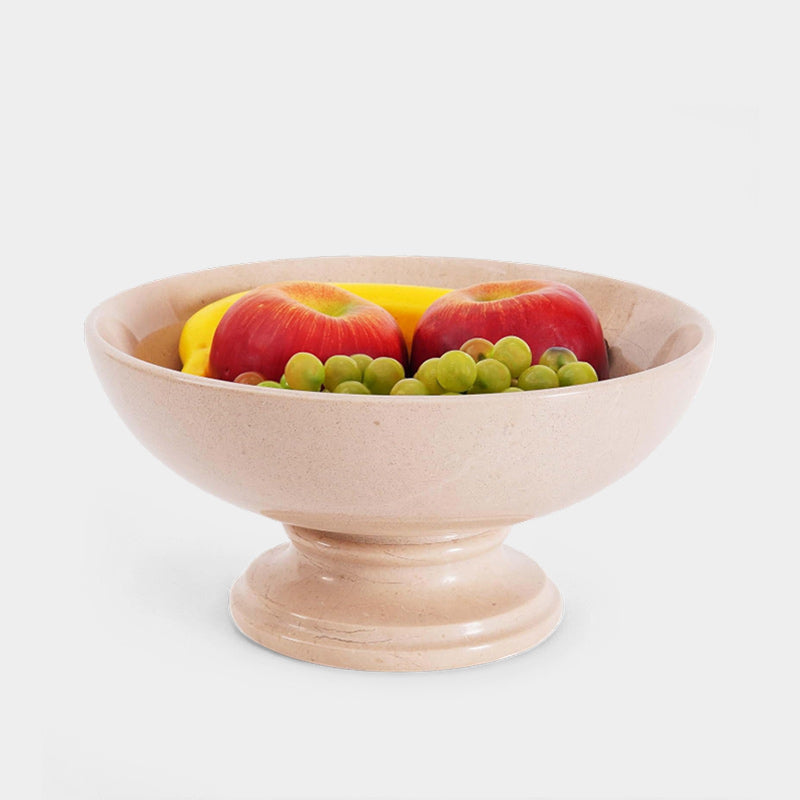 Chic 25cm Marble Fruit Bowl