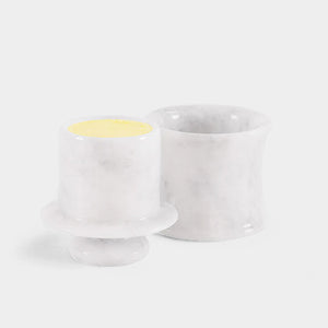 Marble Butter Keeper Bell
