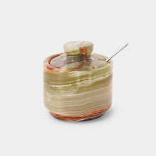 Load image into Gallery viewer, Marble Single Salt Cellar With Spoon
