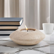 Load image into Gallery viewer, Marble Tea Light Candle Holder Set of 3
