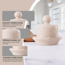 Load image into Gallery viewer, Marble Mini Butter Dish

