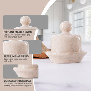 Marble Mini Butter Dish