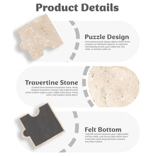 Load image into Gallery viewer, Marble Puzzle Coaster Set of 4
