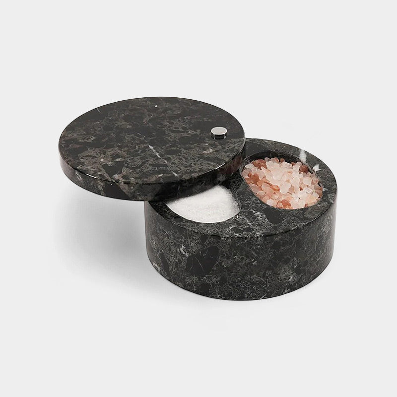 Salt Cellar with Dual Compartments