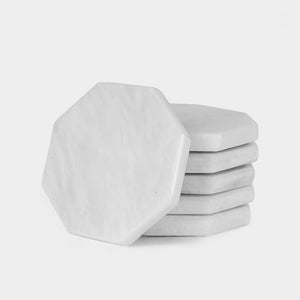 Marble Star Coaster Plates