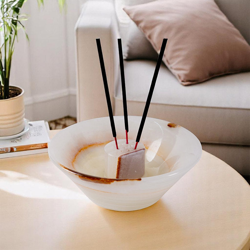 Marble Serenity Incense Holder