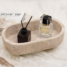 Load image into Gallery viewer, Marble Oval Bowl With Stand
