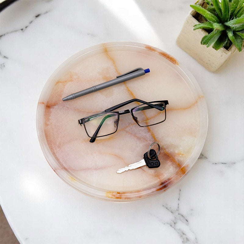 Marble Round Tray