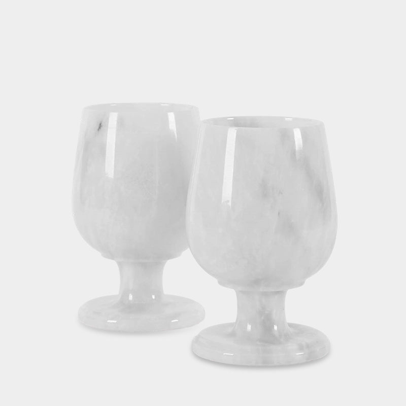 Marble Wine Glasses Collection
