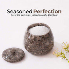 Load image into Gallery viewer, Marble Single Salt Cellar Bell Design
