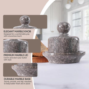 Marble Mini Butter Dish