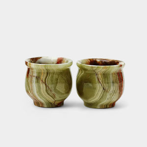 Marble Tequila Shot Glasses