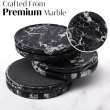 Load image into Gallery viewer, Coaster Set - Round with Cap
