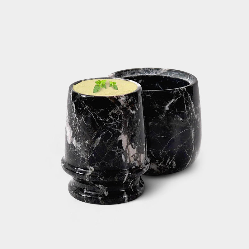 Marble Butter Keeper With Lid