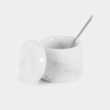 Load image into Gallery viewer, Marble Salt Cellar With Spoon
