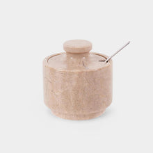 Load image into Gallery viewer, Marble Single Salt Cellar With Spoon

