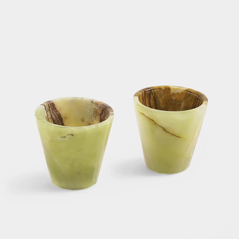 Marble Tequila Shot Glasses