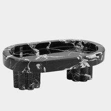 Load image into Gallery viewer, Marble Oval Tray with Stand
