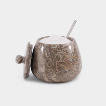 Load image into Gallery viewer, Marble Single Salt Cellar Bell Design
