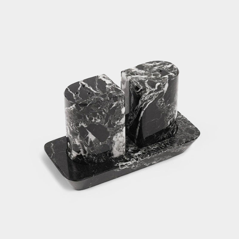 Salt and Pepper With Tray