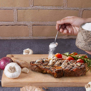 Marble Big Tumbler Salt Cellar