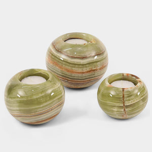 Set Of 3 Tealight Candle Holder