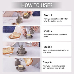 Marble Mini Butter Dish