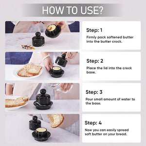 Marble Mini Butter Dish