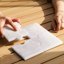 Load image into Gallery viewer, Marble Puzzle Coaster Set of 4
