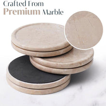 Load image into Gallery viewer, Coaster Set - Round with Cap
