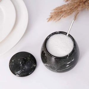 Marble Single Salt Cellar Bell Design