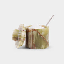Load image into Gallery viewer, Marble Single Salt Cellar With Spoon
