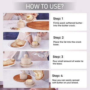 Marble Mini Butter Dish