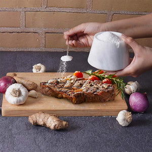 Marble Big Tumbler Salt Cellar