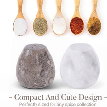 Load image into Gallery viewer, Salt and Pepper Egg Shape Set Of 2
