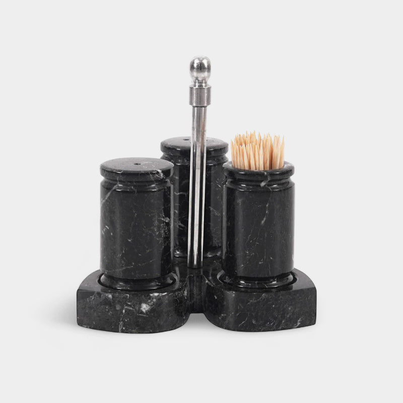 Salt and Pepper With Tray