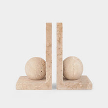 Load image into Gallery viewer, Marble L-Shaped Bookends
