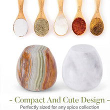 Load image into Gallery viewer, Salt and Pepper Egg Shape Set Of 2
