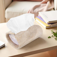 Load image into Gallery viewer, Marble Tissue Holder
