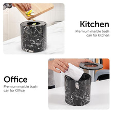 Load image into Gallery viewer, Round Trash Can With Cap
