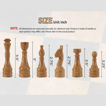 Load image into Gallery viewer, Chess Figures - Black &amp; Golden
