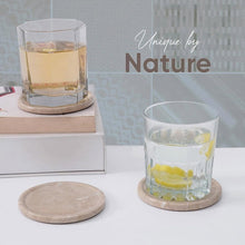 Load image into Gallery viewer, Coaster Set - Round with Cap
