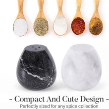 Load image into Gallery viewer, Salt and Pepper Egg Shape Set Of 2
