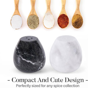 Salt and Pepper Egg Shape Set Of 2