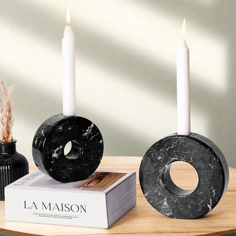 Candle Holder Dougnut Design