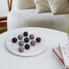 25cm Tic Tac Toe - Black & Oceanic